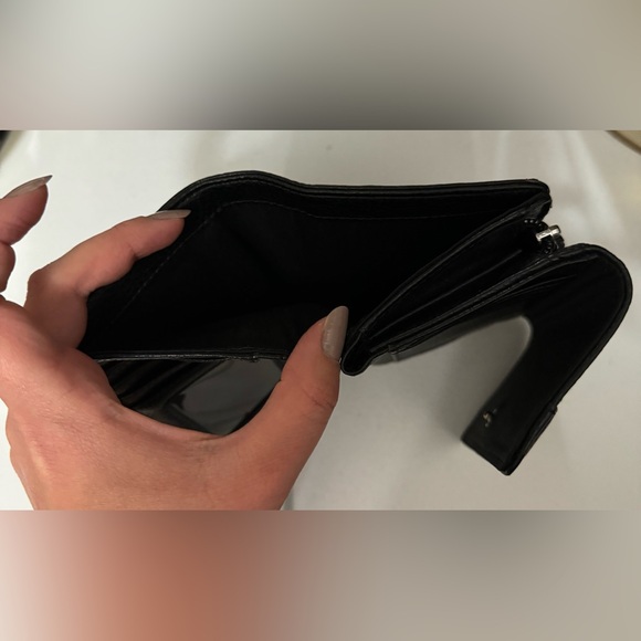 Canvas and leather wallet - Picture 3 of 4